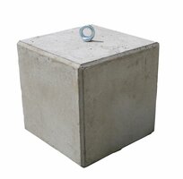 Betonblok 145kg met oog