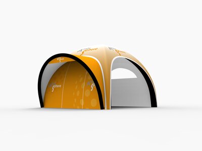 Luifel voor Ambi Air 6x6m - Opblaasbare tent